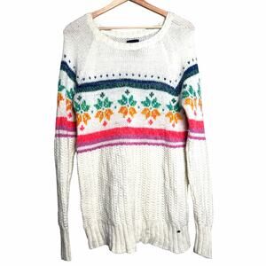 American Eagle Fair Isle Jegging Sweater | Medium
